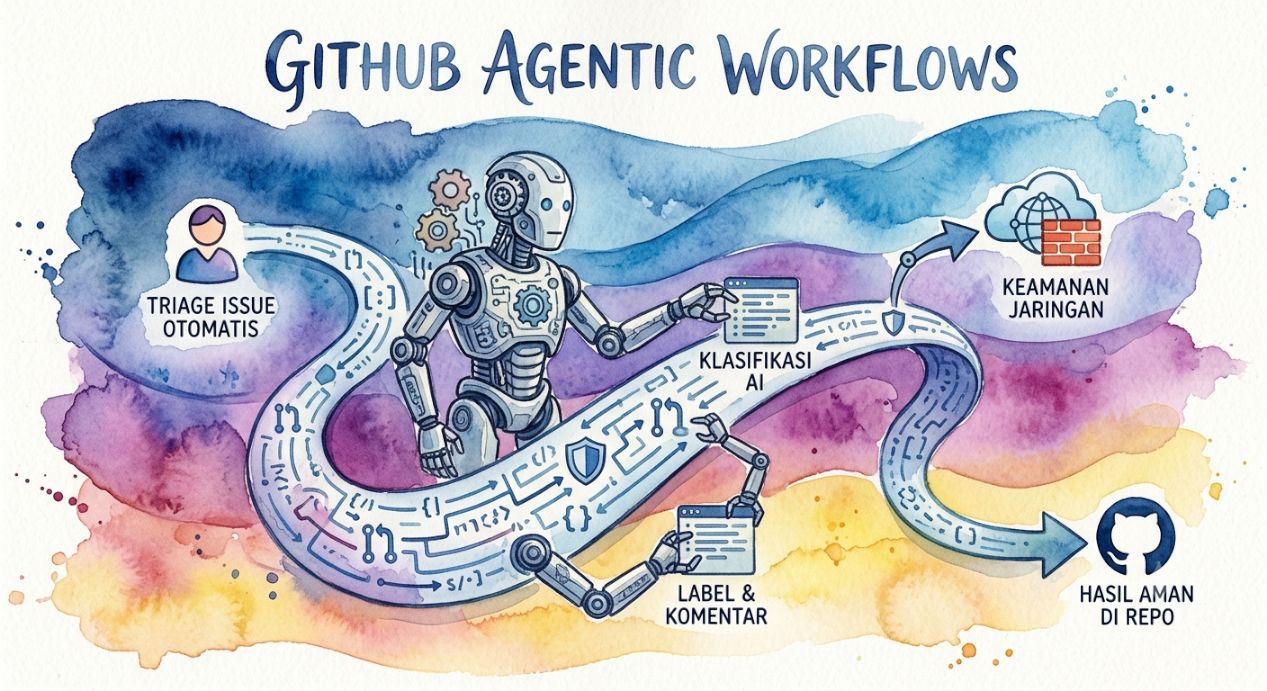 Panduan Belajar: Memulai dengan GitHub Agentic Workflows