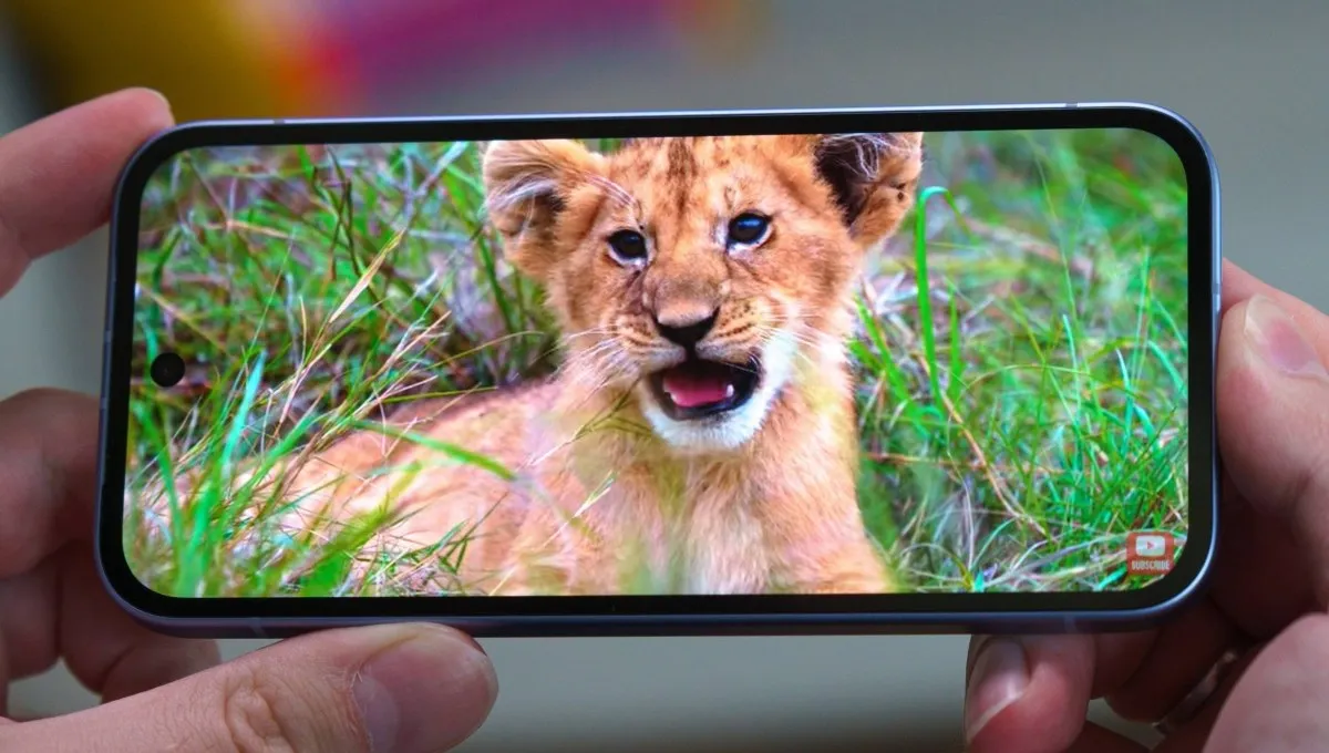 Layar Pixel 9a