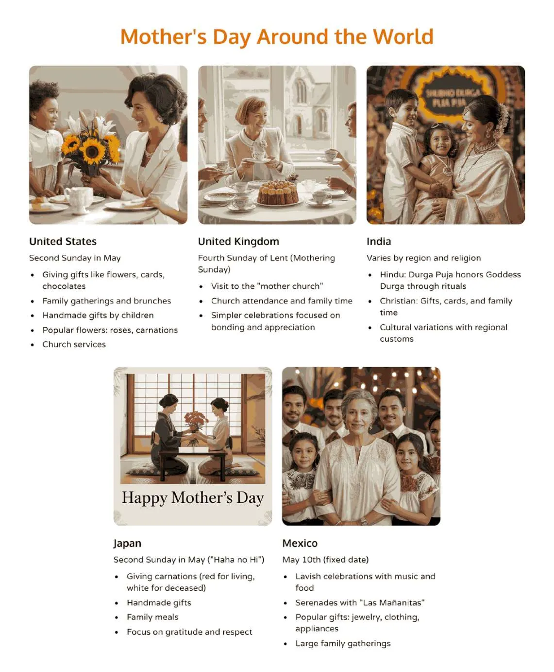 Internationl Mother&#x27;s Day