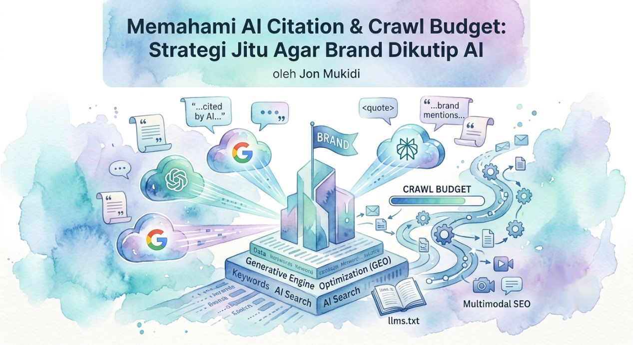 Memahami AI Citation & Crawl Budget: Strategi Jitu Agar Brand Dikutip AI